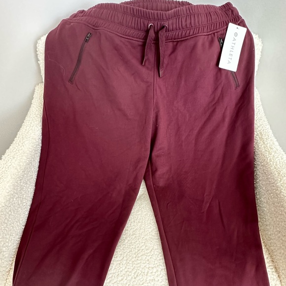 Athleta Bounce Back Jogger - Maroon - Women's Plus 2X NWT - Picture 3 of 4